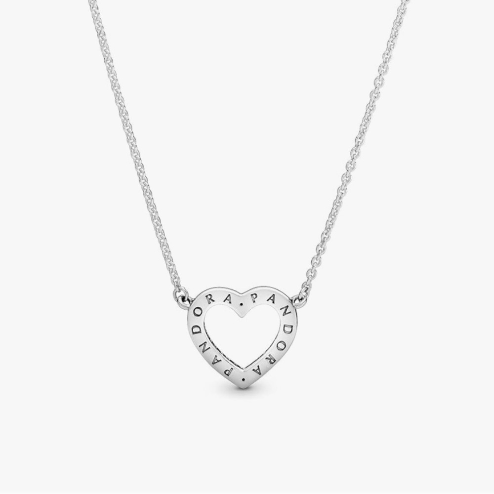 Pandora Silver Heart Necklace​​ - Picture 2 of 8